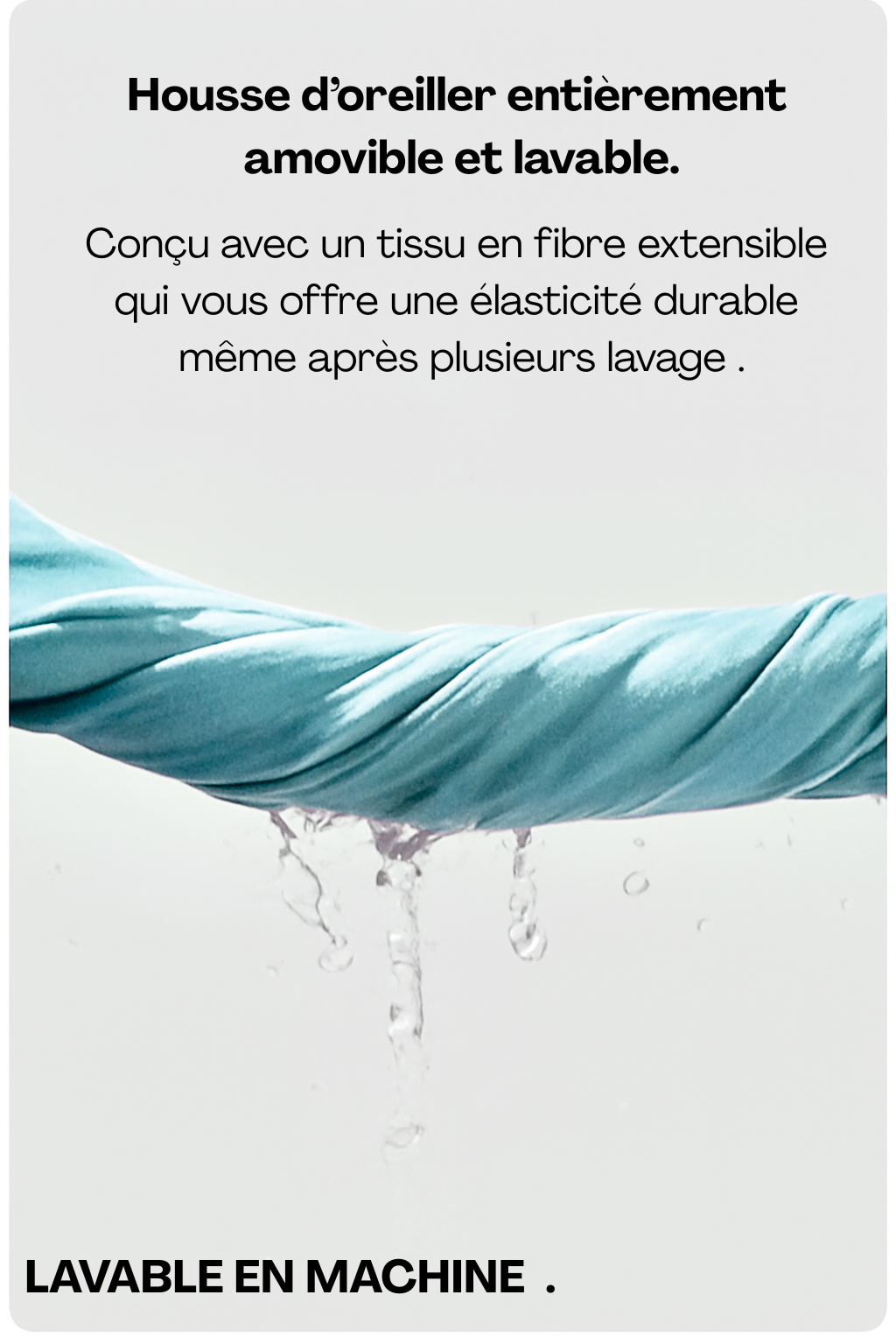 Oreiller de voyage Confort Ultra - Ocean Breeze